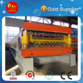 High Quality Steel Roof Tile Double Deck Roll Forming Machine for Making Two Profiles